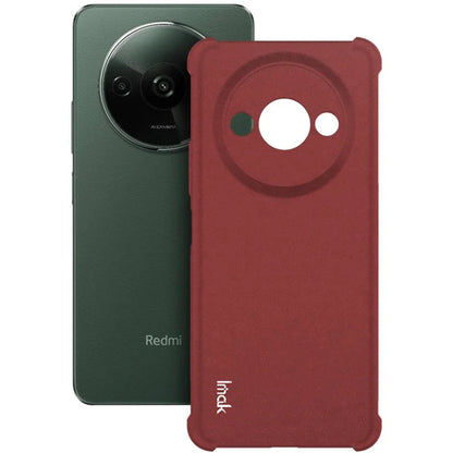 IMAK For Xiaomi Redmi A3 TPU Case Matte Phone Cover Airbag Corner Protection
