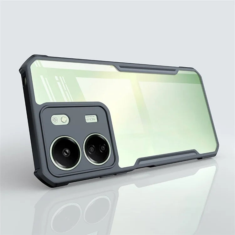 XUNDD For Xiaomi Poco C65 4G / Redmi 13C 4G TPU+Acrylic Cell Phone Case Anti-scratch Back Cover