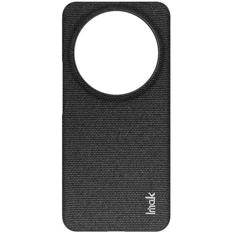 IMAK Ruiyi Series for Xiaomi 14 Ultra Phone Case Cloth Texture Leather Coated PC Back Cover