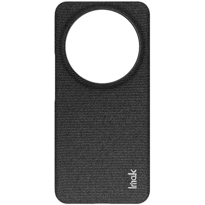 IMAK Ruiyi Series for Xiaomi 14 Ultra Phone Case Cloth Texture Leather Coated PC Back Cover