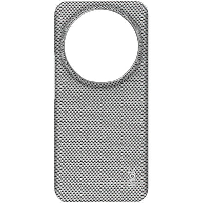 IMAK Ruiyi Series for Xiaomi 14 Ultra Phone Case Cloth Texture Leather Coated PC Back Cover
