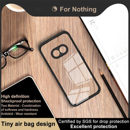 IMAK UX-9A Series for Nothing Phone (2a) Clear Case Shockproof TPU+PC Phone Shell