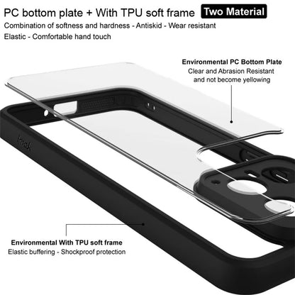 IMAK UX-9A Series for Nothing Phone (2a) Clear Case Shockproof TPU+PC Phone Shell
