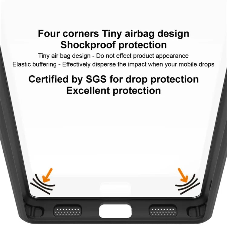 IMAK UX-9A Series for Nothing Phone (2a) Clear Case Shockproof TPU+PC Phone Shell