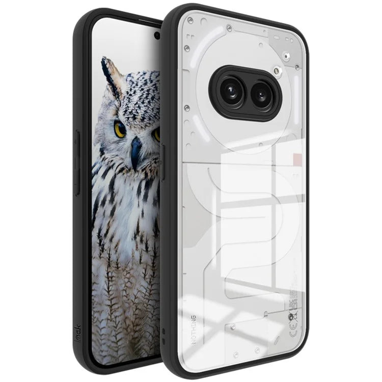IMAK UX-9A Series for Nothing Phone (2a) Clear Case Shockproof TPU+PC Phone Shell