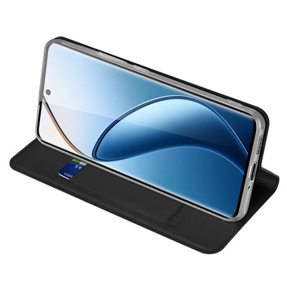 DUX DUCIS Skin Pro Series For Realme 12 Pro 5G / 12 Pro+ 5G Leather Case with Stand Card Slot
