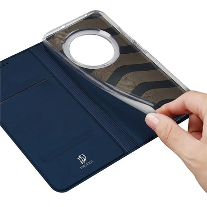 DUX DUCIS Skin Pro Series For Realme 12 Pro 5G / 12 Pro+ 5G Leather Case with Stand Card Slot