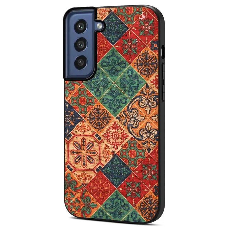 For Samsung Galaxy S21 FE 5G Case Four Seasons Flowers Anti-drop Phone Cover