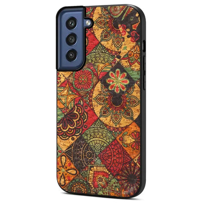 For Samsung Galaxy S21 FE 5G Case Four Seasons Flowers Anti-drop Phone Cover