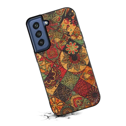 For Samsung Galaxy S21 FE 5G Case Four Seasons Flowers Anti-drop Phone Cover