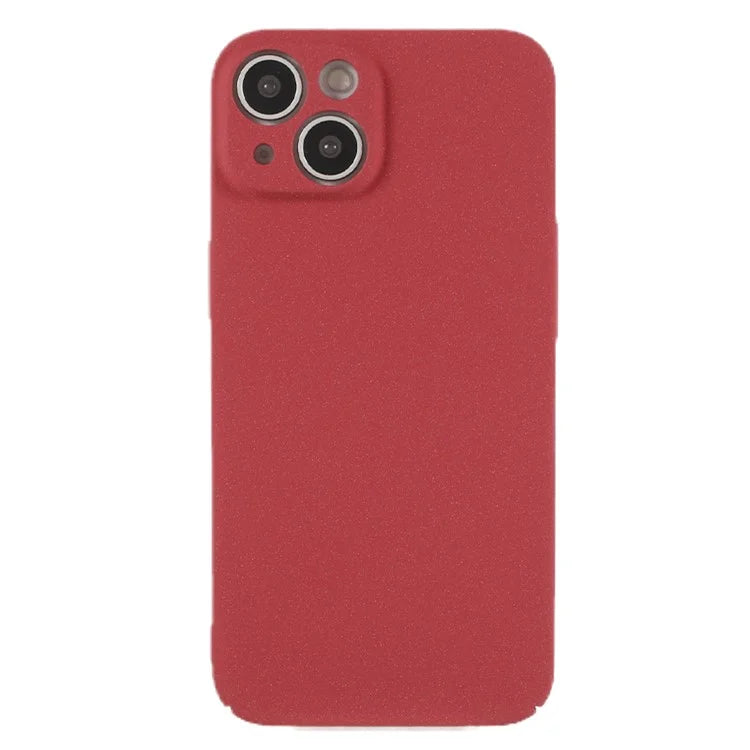 For iPhone 15 Plus Frosted Case Drop-proof Hard PC Back Phone Cover