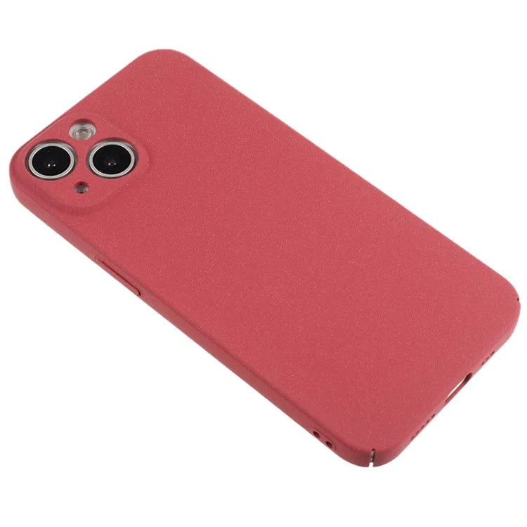 For iPhone 15 Plus Frosted Case Drop-proof Hard PC Back Phone Cover