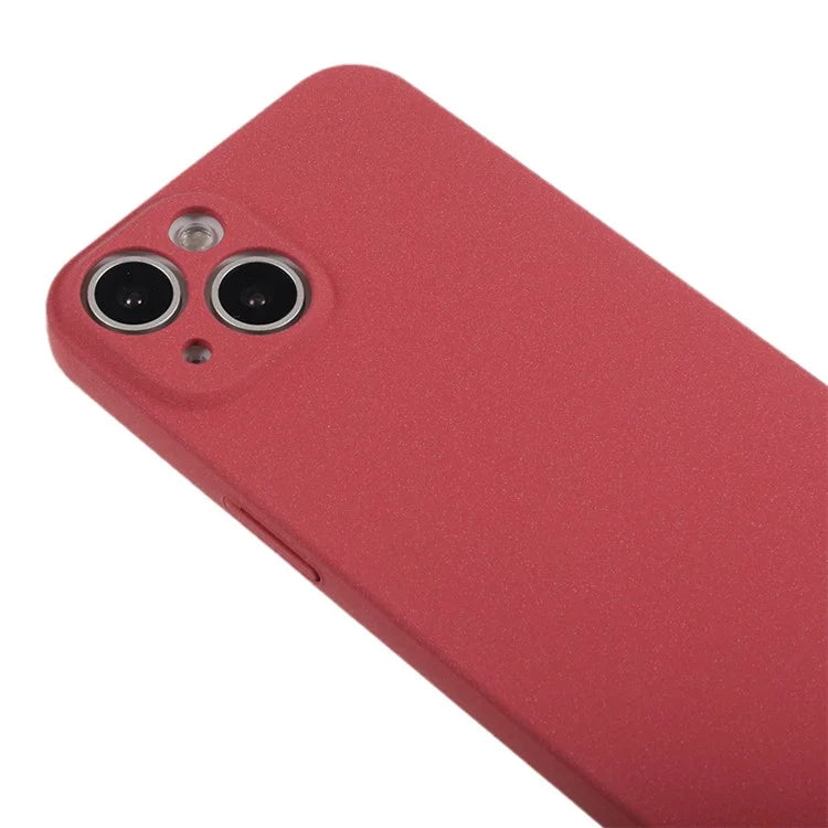 For iPhone 15 Plus Frosted Case Drop-proof Hard PC Back Phone Cover