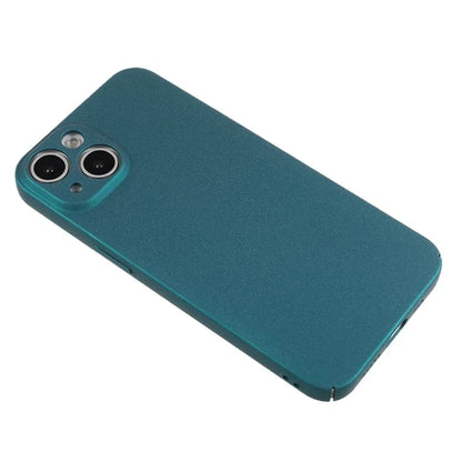 For iPhone 15 Plus Frosted Case Drop-proof Hard PC Back Phone Cover