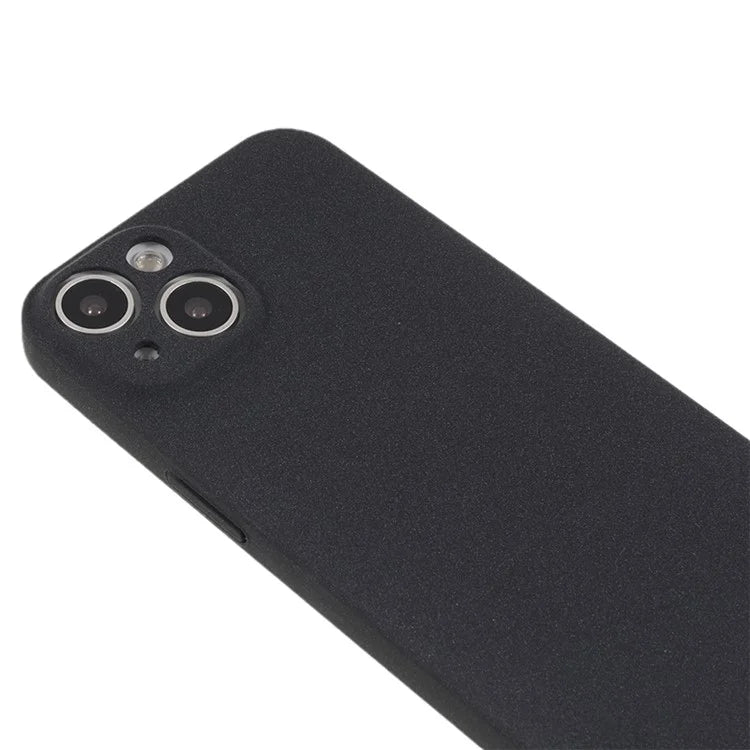 For iPhone 15 Plus Frosted Case Drop-proof Hard PC Back Phone Cover