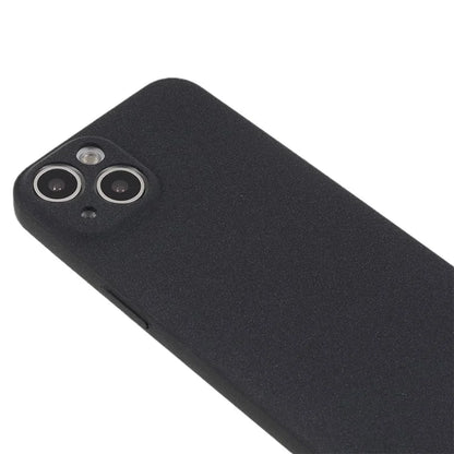 For iPhone 15 Plus Frosted Case Drop-proof Hard PC Back Phone Cover