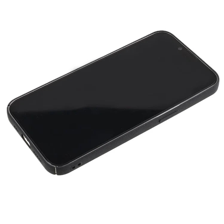For iPhone 15 Plus Frosted Case Drop-proof Hard PC Back Phone Cover