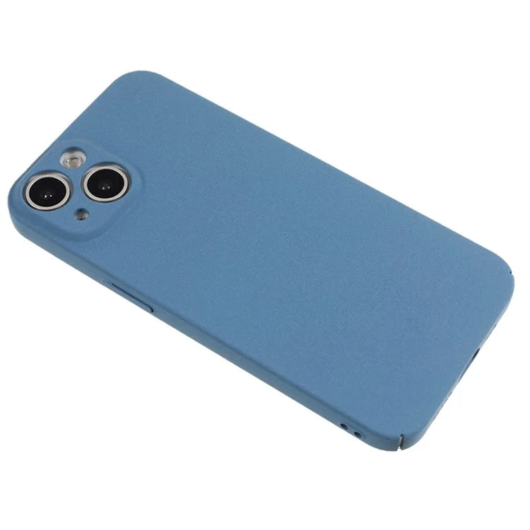 For iPhone 15 Plus Frosted Case Drop-proof Hard PC Back Phone Cover