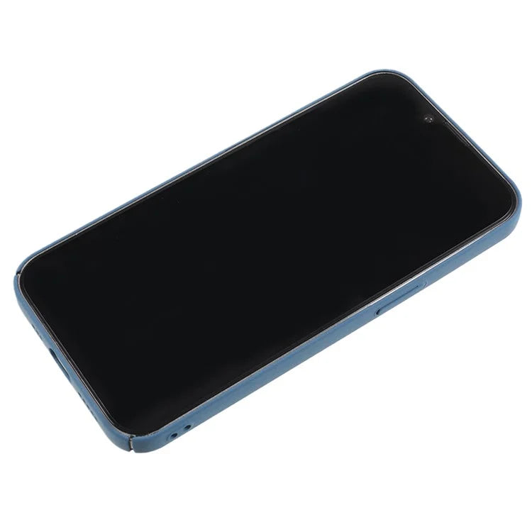 For iPhone 15 Plus Frosted Case Drop-proof Hard PC Back Phone Cover