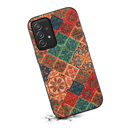 For Samsung Galaxy A52 5G / A52s 5G / A52 4G Cell Phone Cases Four Seasons Flower Pattern Printed Shell