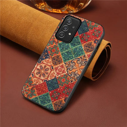 For Samsung Galaxy A52 5G / A52s 5G / A52 4G Cell Phone Cases Four Seasons Flower Pattern Printed Shell