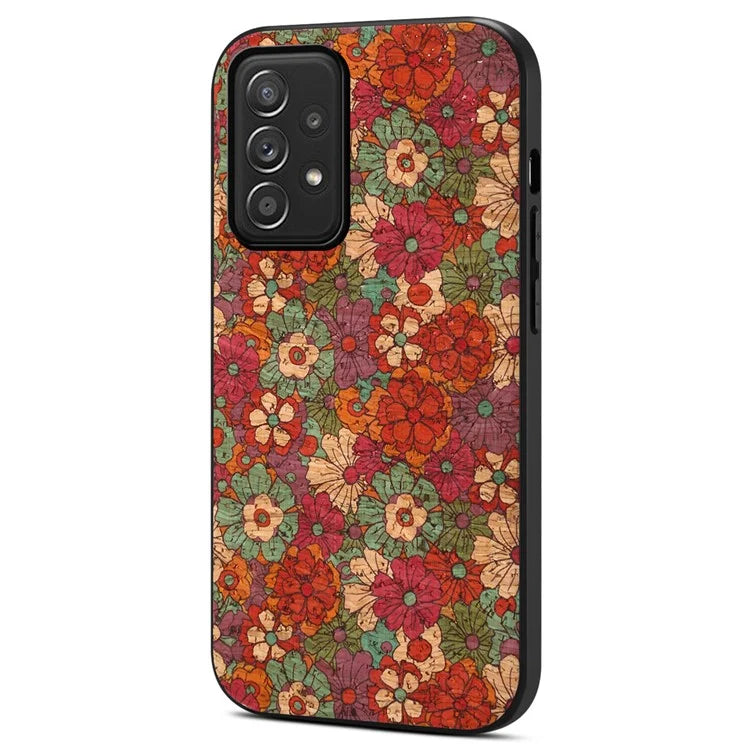 For Samsung Galaxy A52 5G / A52s 5G / A52 4G Cell Phone Cases Four Seasons Flower Pattern Printed Shell
