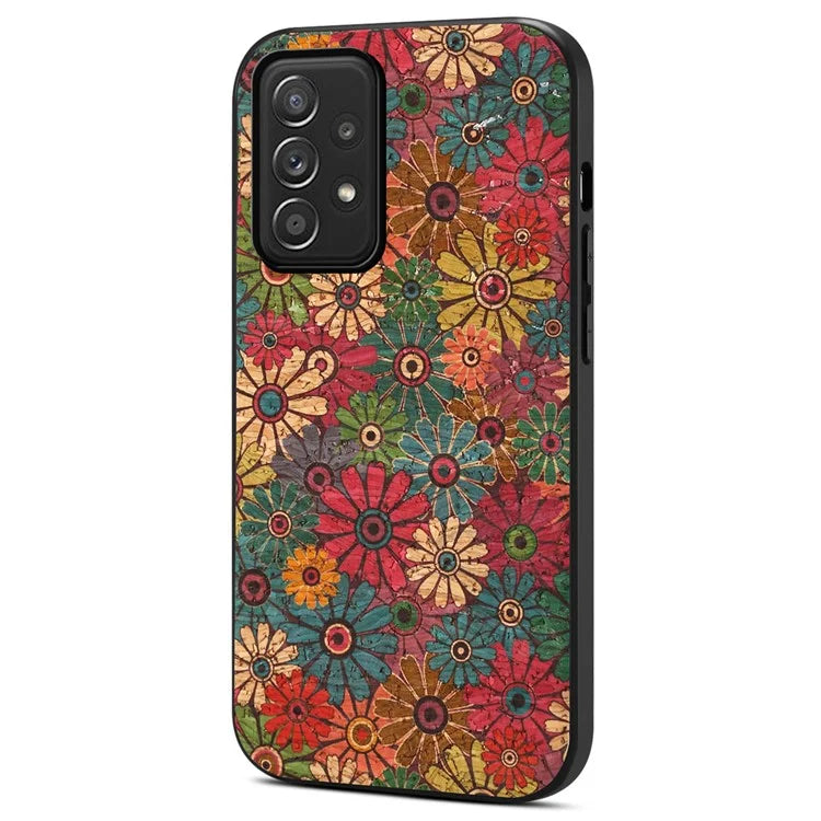 For Samsung Galaxy A52 5G / A52s 5G / A52 4G Cell Phone Cases Four Seasons Flower Pattern Printed Shell