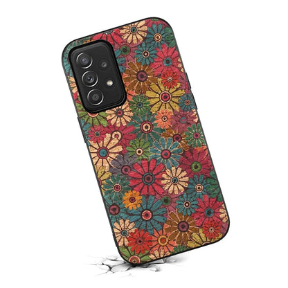 For Samsung Galaxy A52 5G / A52s 5G / A52 4G Cell Phone Cases Four Seasons Flower Pattern Printed Shell