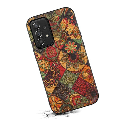For Samsung Galaxy A52 5G / A52s 5G / A52 4G Cell Phone Cases Four Seasons Flower Pattern Printed Shell