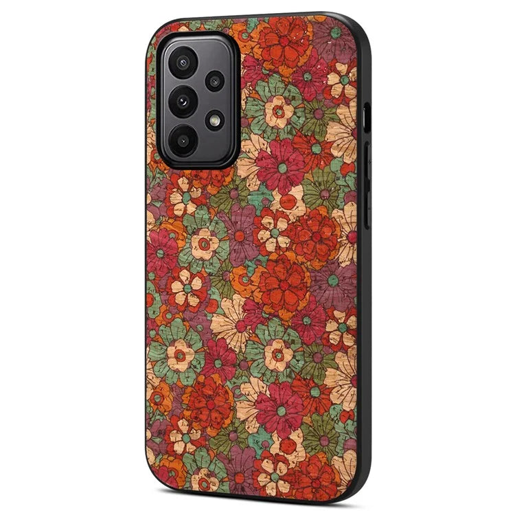 Case for Samsung Galaxy A23 5G (Global Version) / A23 4G Shell Seasonal Flower Pattern Scratch-proof Phone Cover