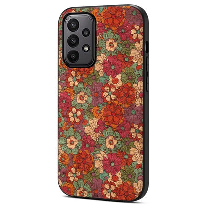 Case for Samsung Galaxy A23 5G (Global Version) / A23 4G Shell Seasonal Flower Pattern Scratch-proof Phone Cover