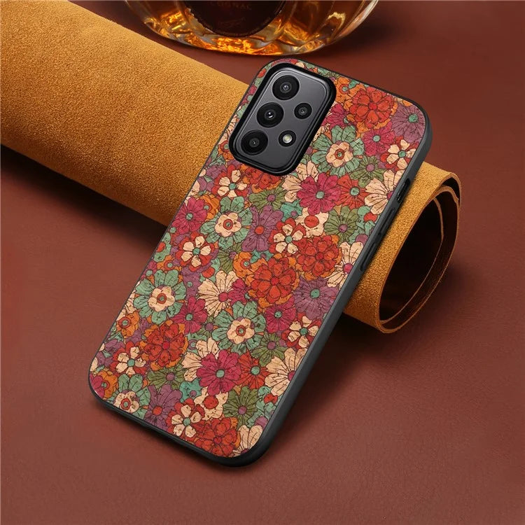 Case for Samsung Galaxy A23 5G (Global Version) / A23 4G Shell Seasonal Flower Pattern Scratch-proof Phone Cover