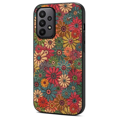 Case for Samsung Galaxy A23 5G (Global Version) / A23 4G Shell Seasonal Flower Pattern Scratch-proof Phone Cover