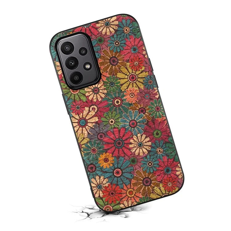 Case for Samsung Galaxy A23 5G (Global Version) / A23 4G Shell Seasonal Flower Pattern Scratch-proof Phone Cover