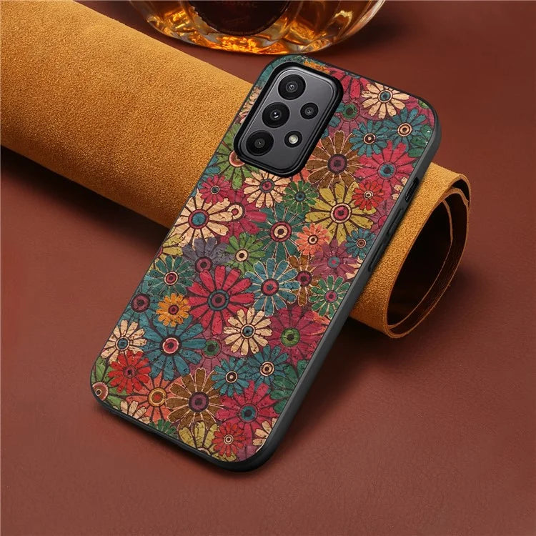 Case for Samsung Galaxy A23 5G (Global Version) / A23 4G Shell Seasonal Flower Pattern Scratch-proof Phone Cover