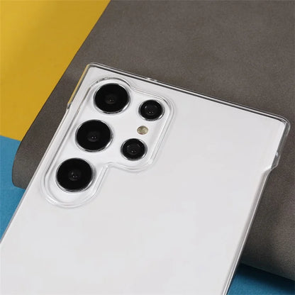 For Samsung Galaxy S24 Ultra Case Clear Heat Dissipation Frameless Hard PC Phone Cover