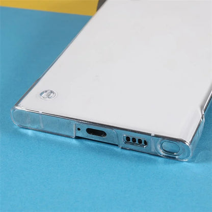 For Samsung Galaxy S24 Ultra Case Clear Heat Dissipation Frameless Hard PC Phone Cover