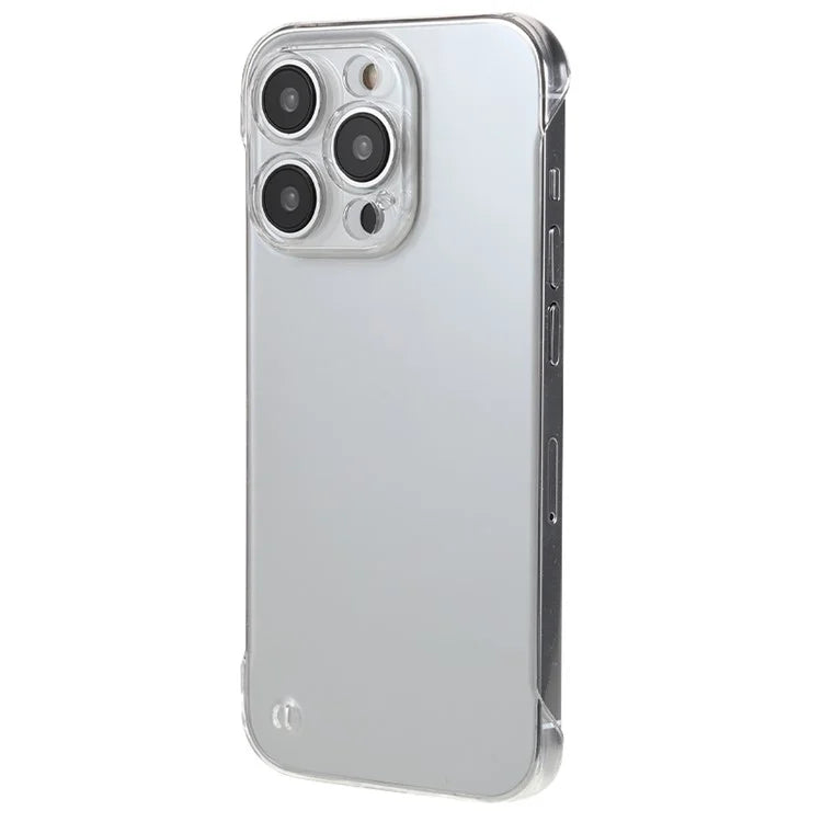 For iPhone 15 Pro Cell Phone Case Ultra-slim Hard PC Transparent Cover