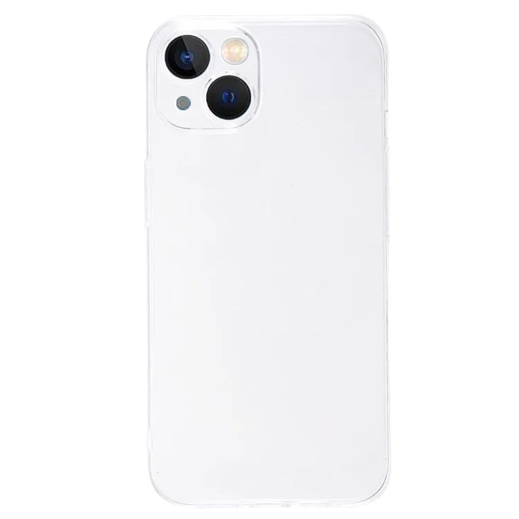 For iPhone 15 Case with Camera Lens Protector Clear PC Shockproof Phone Cover