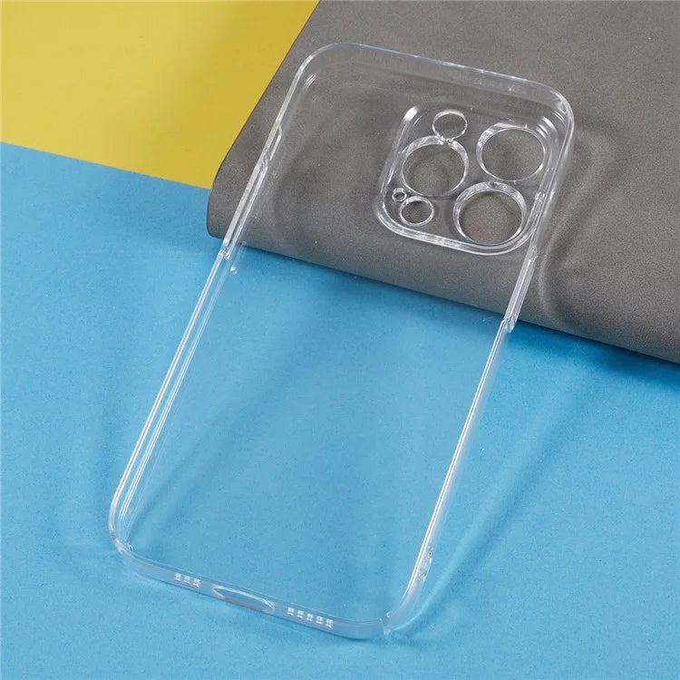 For iPhone 15 Pro Case Hard PC Scratch-Resistant Back Phone Cover