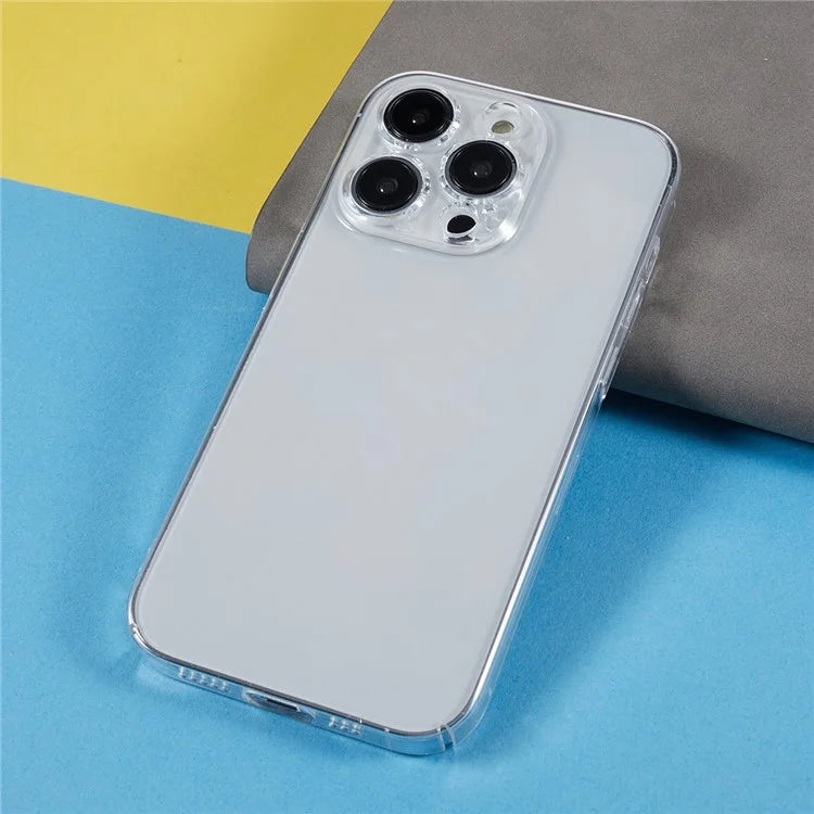 For iPhone 15 Pro Case Hard PC Scratch-Resistant Back Phone Cover