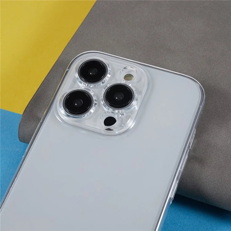 For iPhone 15 Pro Case Hard PC Scratch-Resistant Back Phone Cover