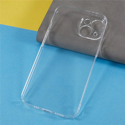 For iPhone 15 Case Hard PC Impact Protection Transparent Phone Cover