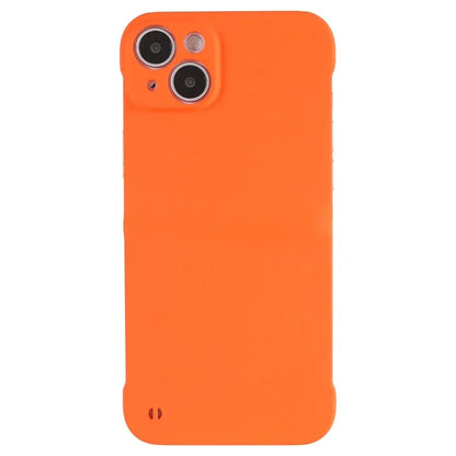 For iPhone 15 Plus Case Frameless Skin-touch Hard PC Phone Cover