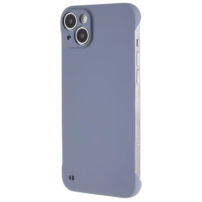 For iPhone 15 Plus Case Frameless Skin-touch Hard PC Phone Cover