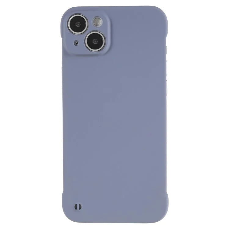 For iPhone 15 Plus Case Frameless Skin-touch Hard PC Phone Cover