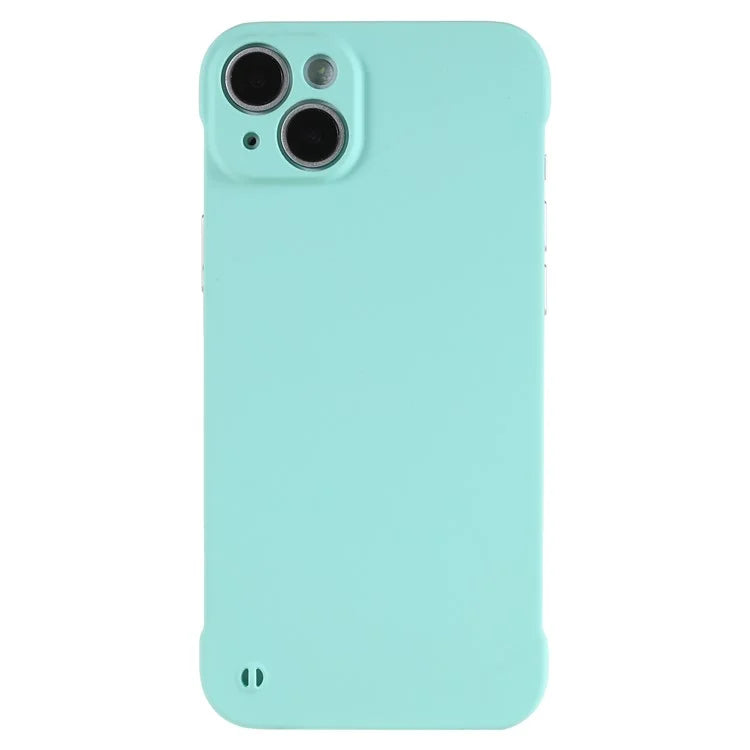 For iPhone 15 Plus Case Frameless Skin-touch Hard PC Phone Cover