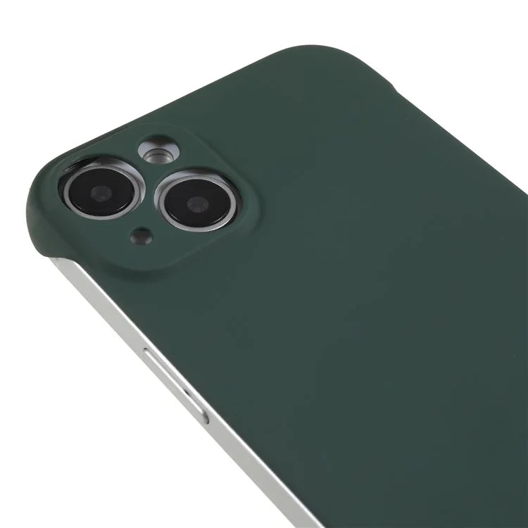 For iPhone 15 Plus Case Frameless Skin-touch Hard PC Phone Cover