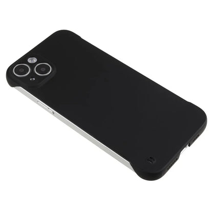 For iPhone 15 Plus Case Frameless Skin-touch Hard PC Phone Cover