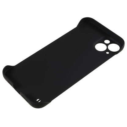 For iPhone 15 Plus Case Frameless Skin-touch Hard PC Phone Cover
